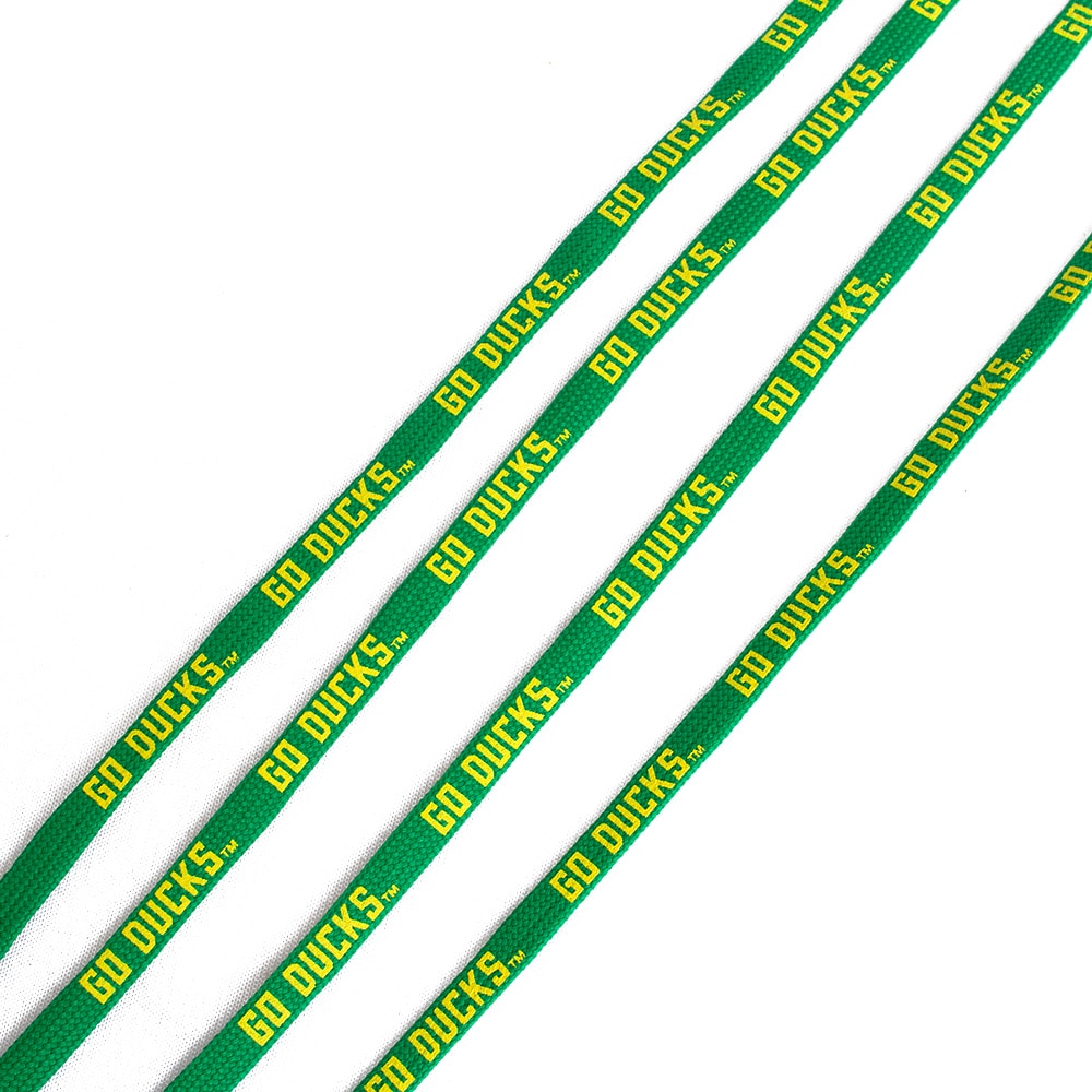 Go Ducks, Spirit Product, Green, Accessories, Accessories, Unisex, 45", Flat, Shoelace, 834111